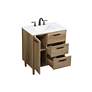 6_Elegant Baldwin 30 In. Bathroom Vanity In Natural Oak more views