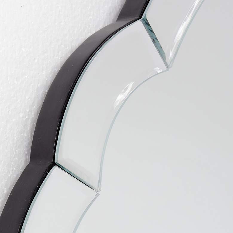 Image 4 Elegant Beveled II 24" x 40" Arched/Crowned Top Wall Mirror more views