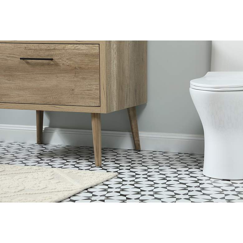 Image 7 Elegant Boise 30 In. Bathroom Vanity In Natural Oak more views