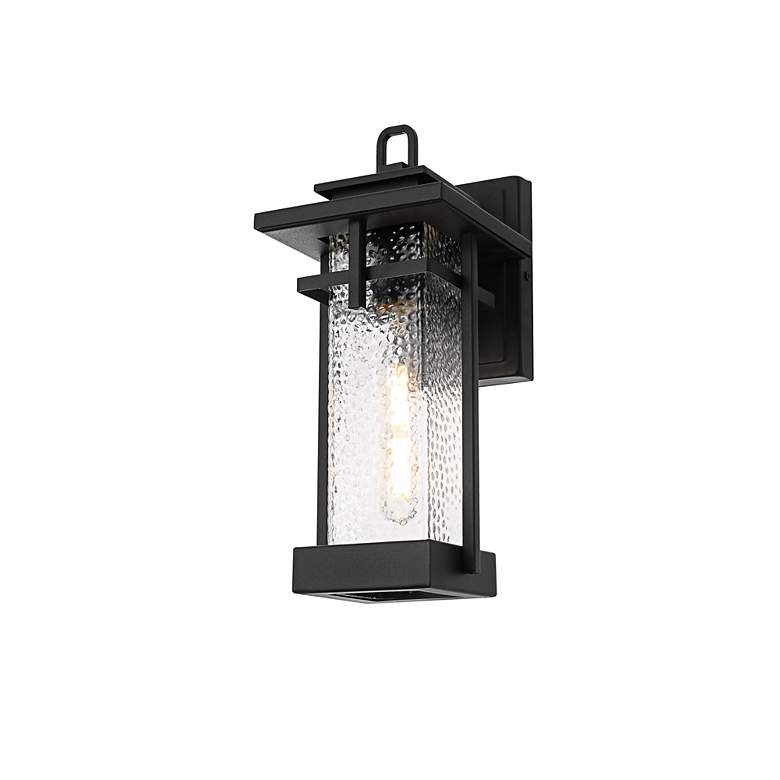 Image 7 Elegant Cambria 6 Inch Outdoor Wall Sconce in Black more views