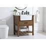 Thumbnail3 of Elegant Clement 30 In. Bathroom Vanity In Driftwood more views