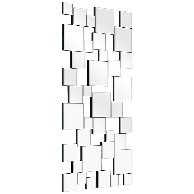Image 4 Elegant Cluster 24 inch x 48 inch Rectangular Wall Mirror more views
