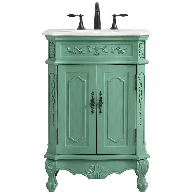 Image 1 Elegant Danville 24 In. Bathroom Vanity In Mint