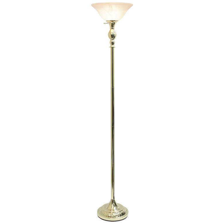 Image 2 Elegant Designs 1 Lt Torchiere FL Gold