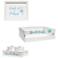 Elegant Designs 3Pc Decorative Wood Bathroom Set, Small, Coastal/Beach