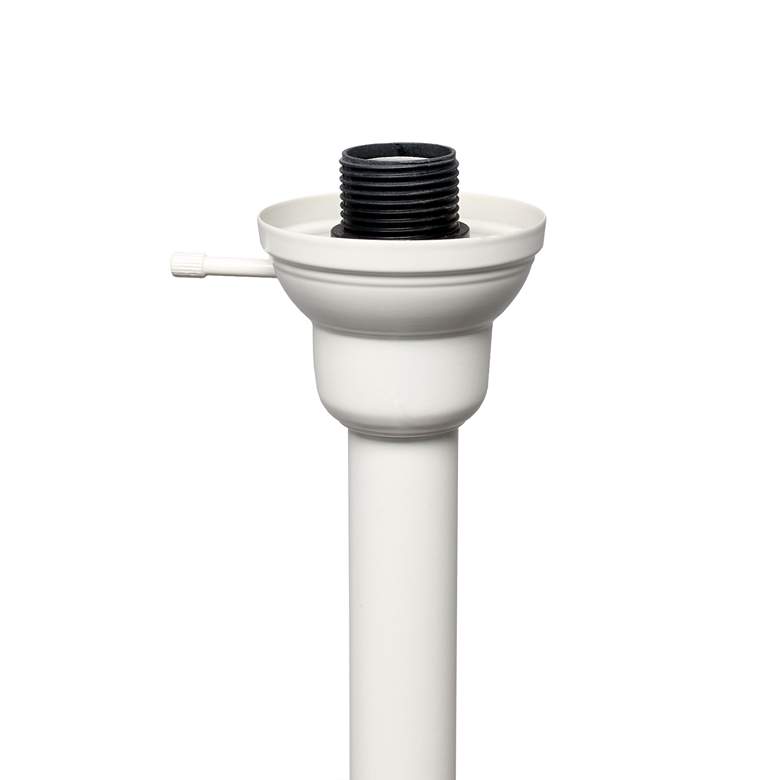 Image 5 Elegant Designs 71" White 3-Light Torchiere Floor Lamp more views