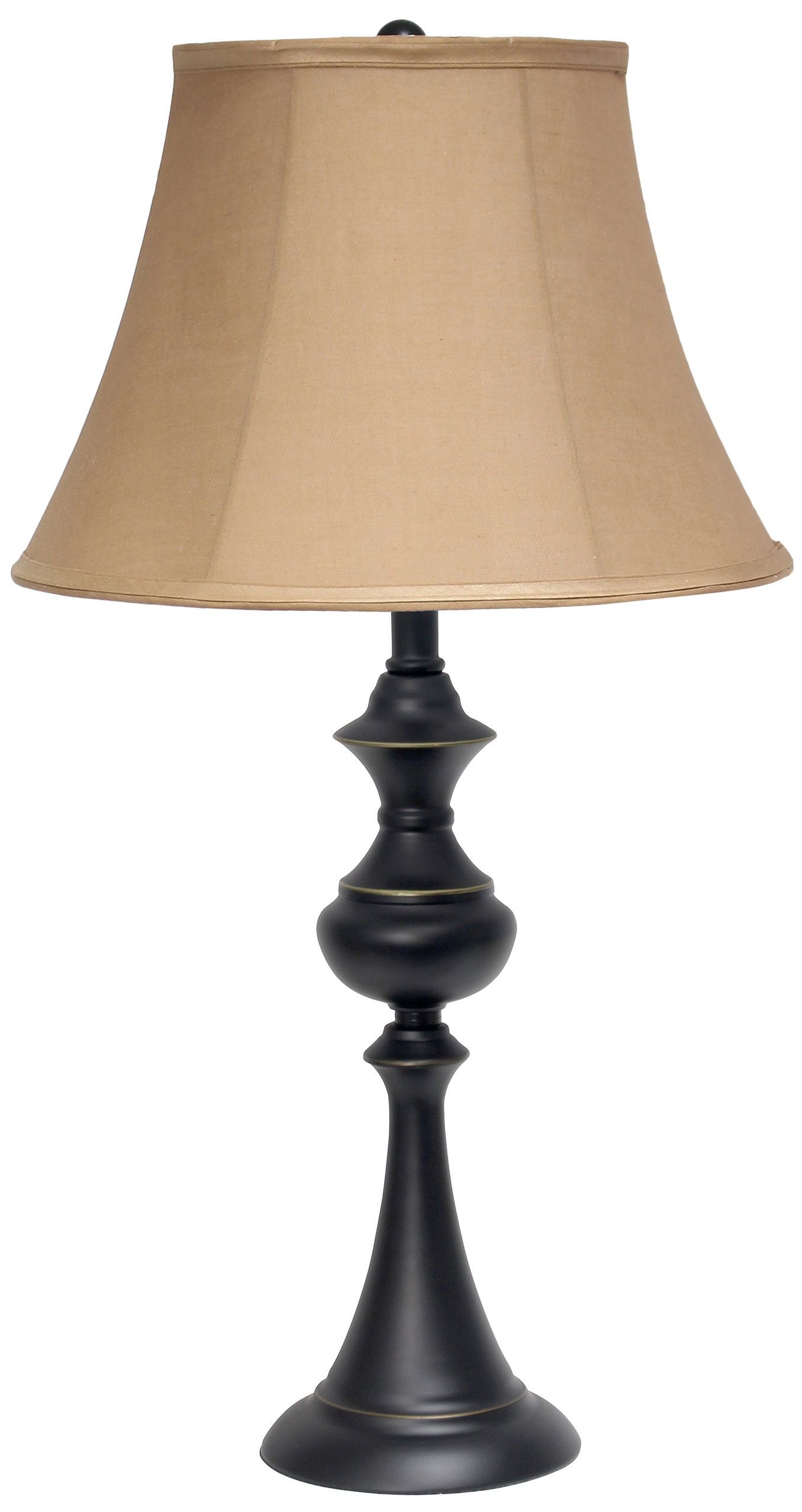Elegant Designs Bronze 3-Piece Floor and Table Lamp Set