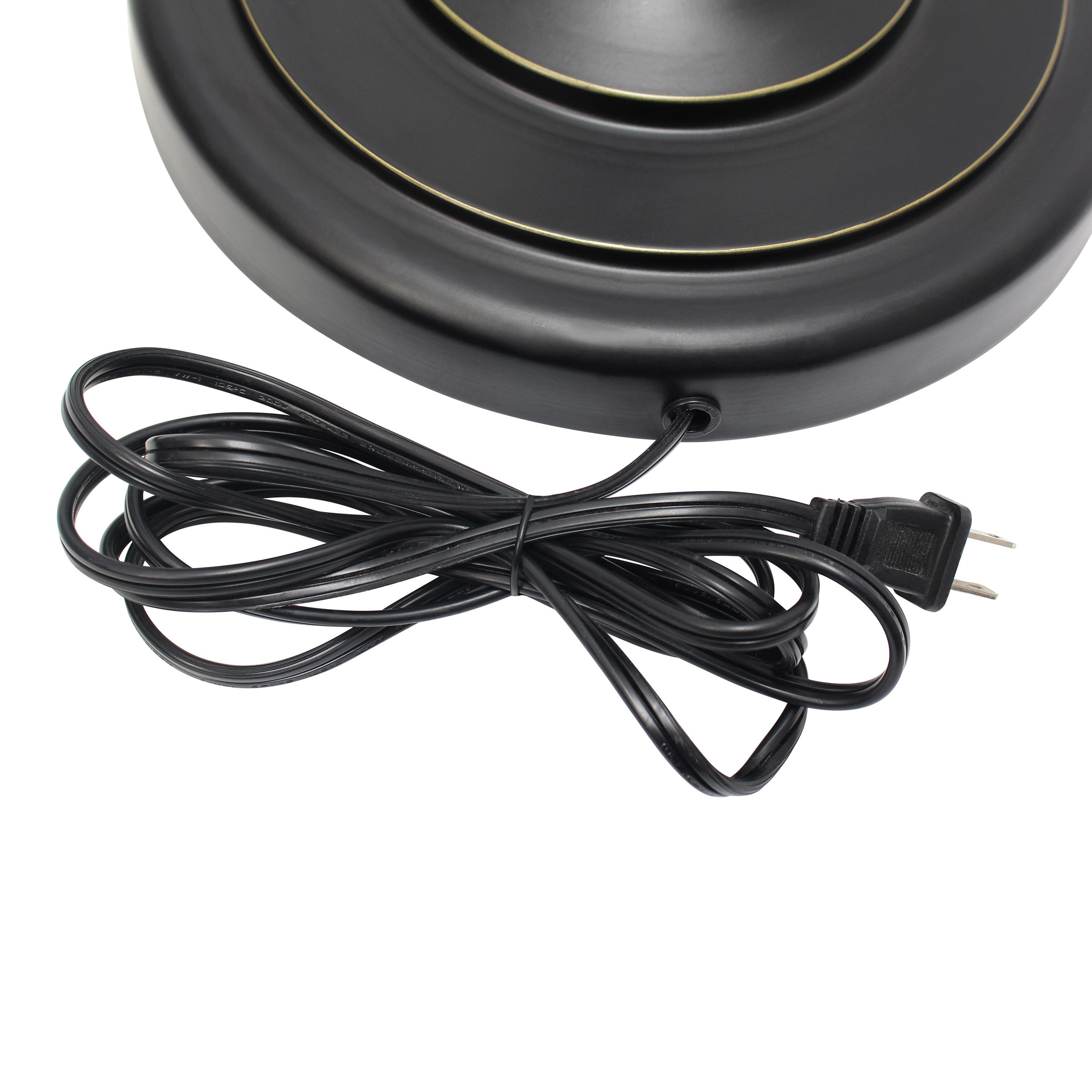 Elegant Designs Bronze 3-Piece Floor and Table Lamp Set