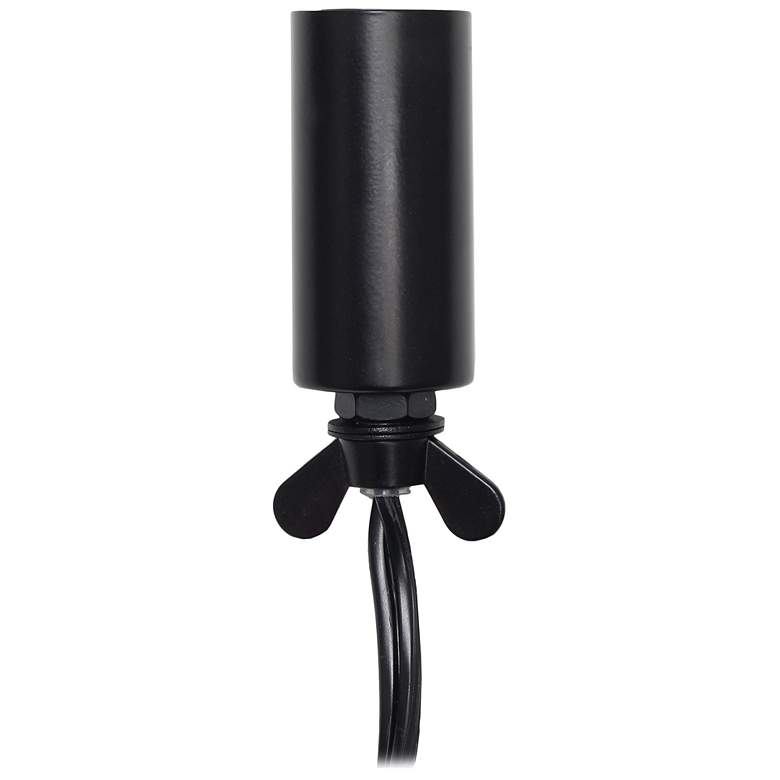 Image 5 Elegant Designs Elipse 10"H Bronze Sequin Accent Table Lamp more views