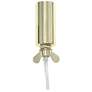 Elegant Designs Elipse 8" High Gold Sequin Accent Table Lamp