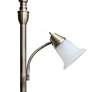 Elegant Designs Mother Daughter 71" High Brass 2-Light Floor Lamp