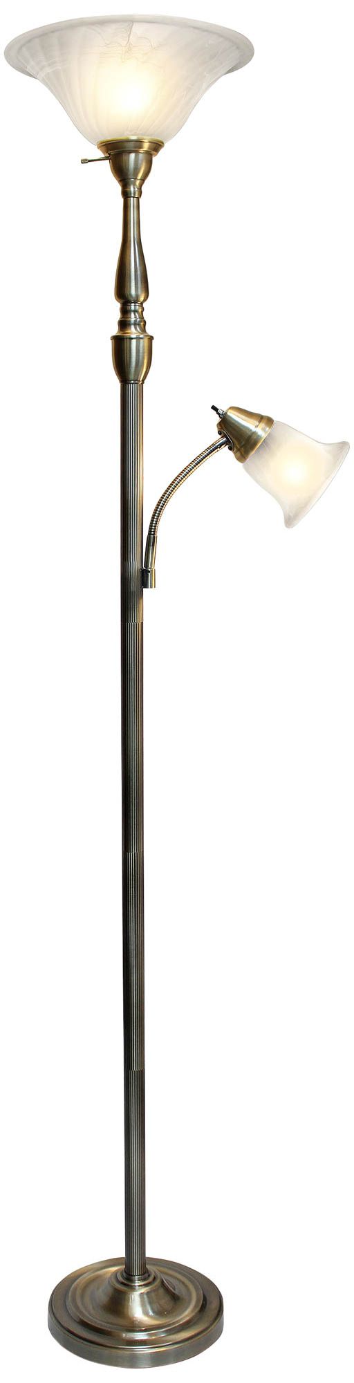 Mother daughter deals torchiere floor lamp