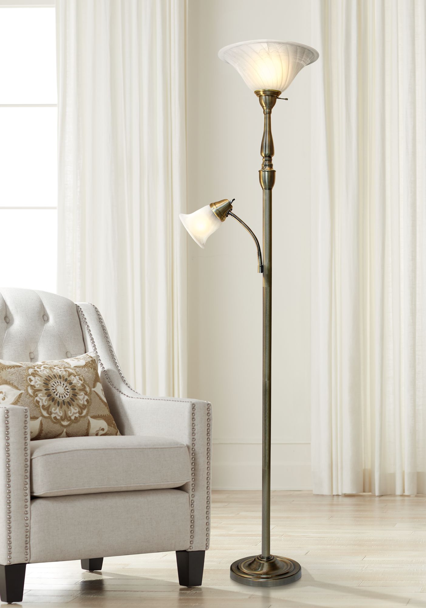 Elegant floor lamps shop for living room