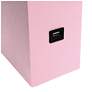 Elegant Designs Pink Leather Table Lamp with USB Port