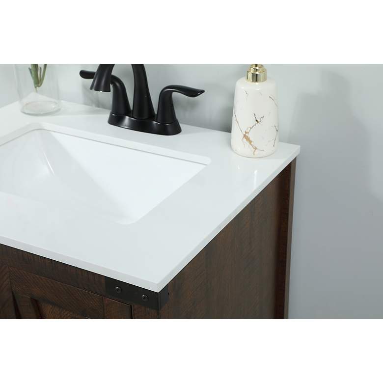 Image 6 Elegant Grant 24 In. Bathroom Vanity In Espresso more views