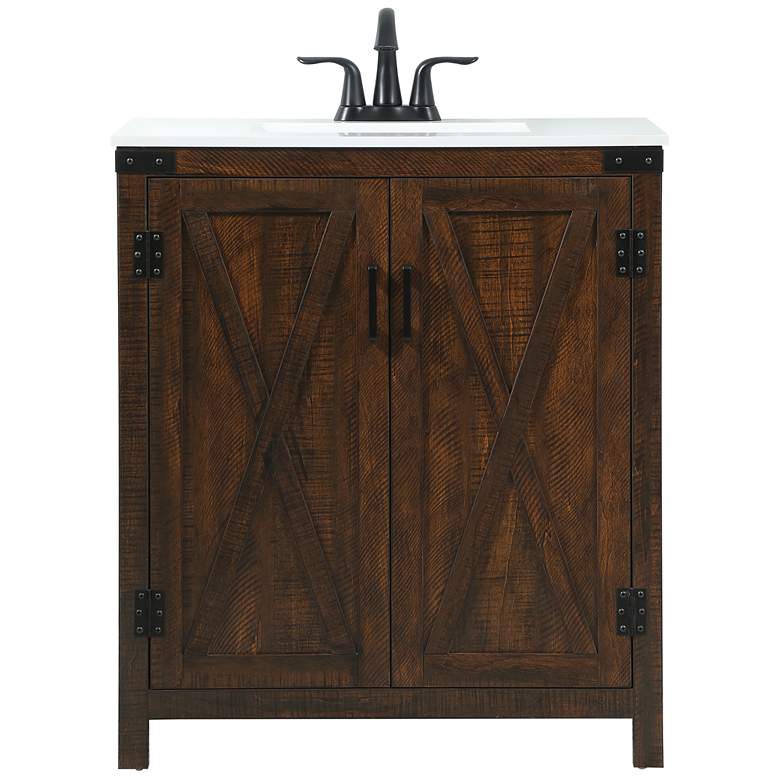 Image 1 Elegant Grant 30 In. Bathroom Vanity In Espresso
