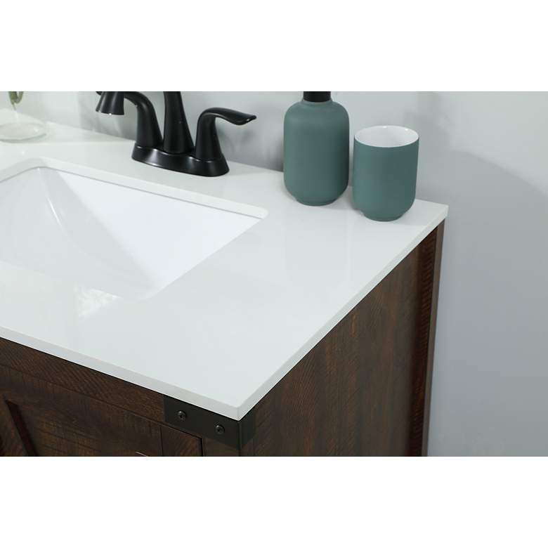 Image 6 Elegant Grant 30 In. Bathroom Vanity In Espresso more views