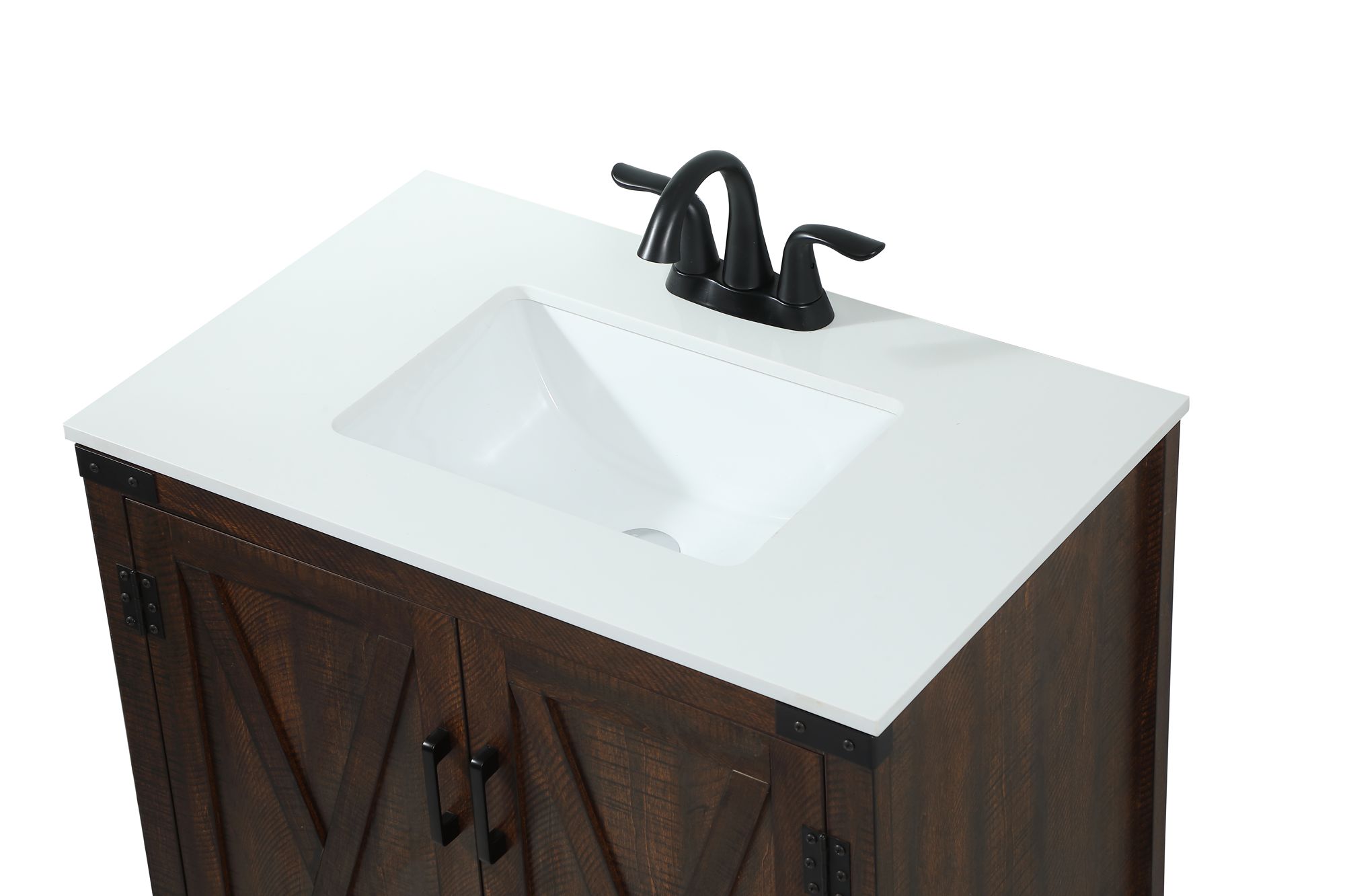 Elegant Grant 30 In. Bathroom Vanity In Espresso