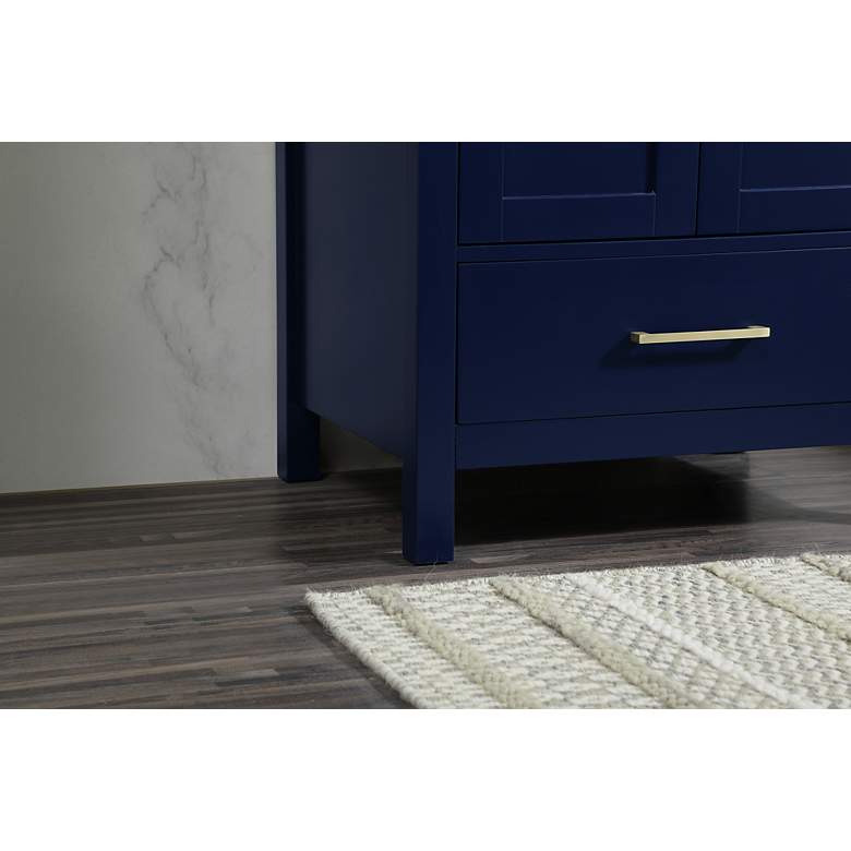 Image 7 Elegant Irene 24 In. Bathroom Vanity In Blue more views