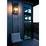 Thumbnail3 of Elegant Kannon 8.5 inch Outdoor Wall Sconce in Black more views
