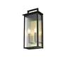 Thumbnail4 of Elegant Kannon 8.5 inch Outdoor Wall Sconce in Black more views