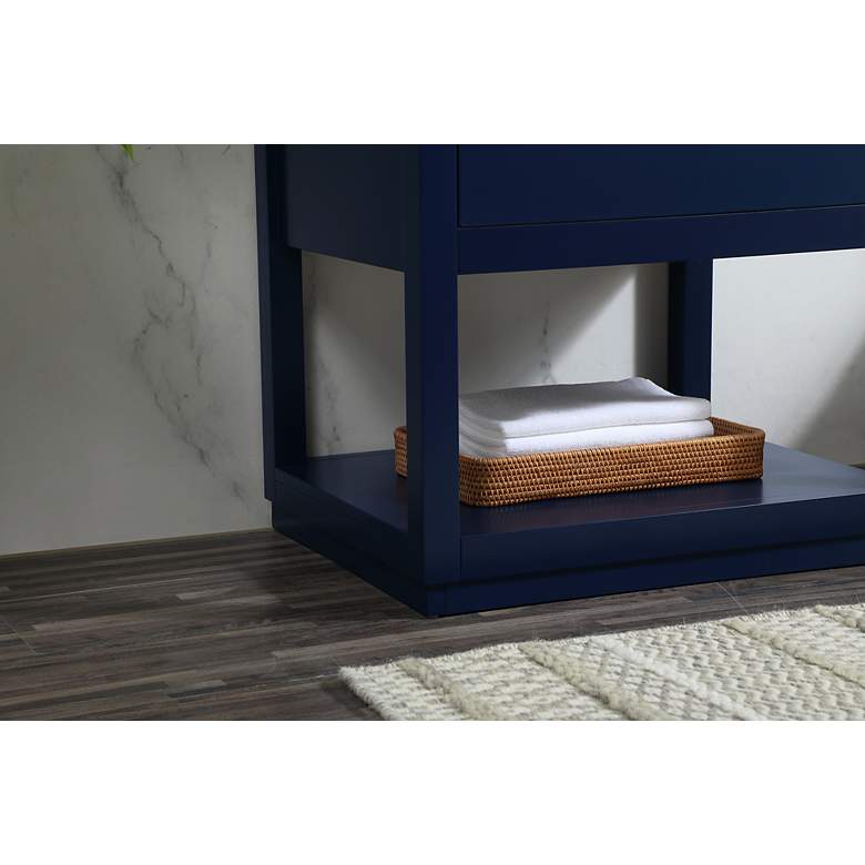 Image 7 Elegant Larkin 24 In. Bathroom Vanity In Blue more views