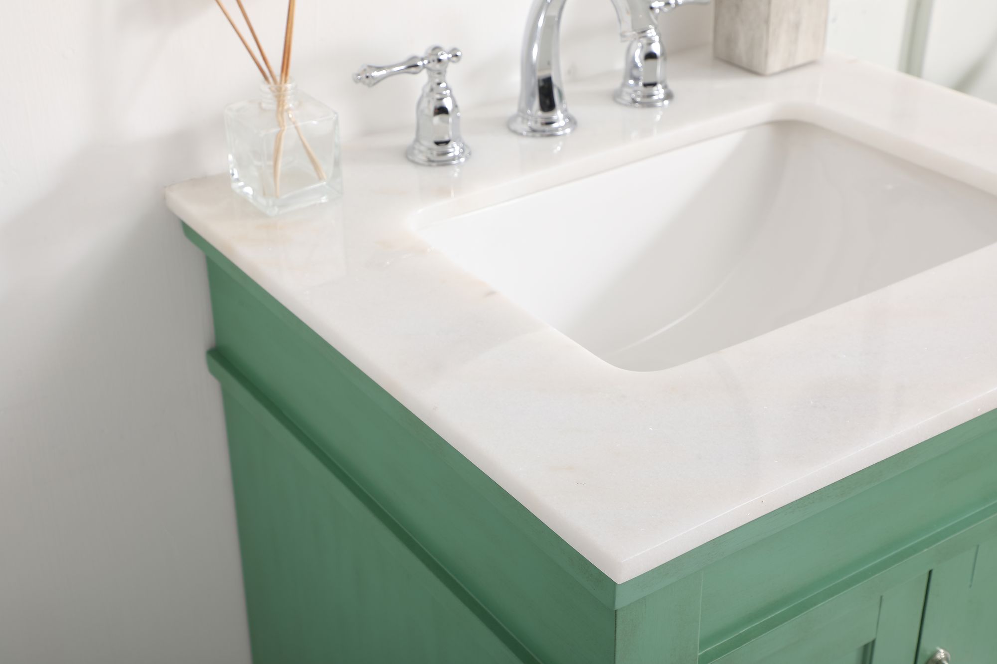 Elegant Lexington 24 In. Bathroom Vanity In Mint