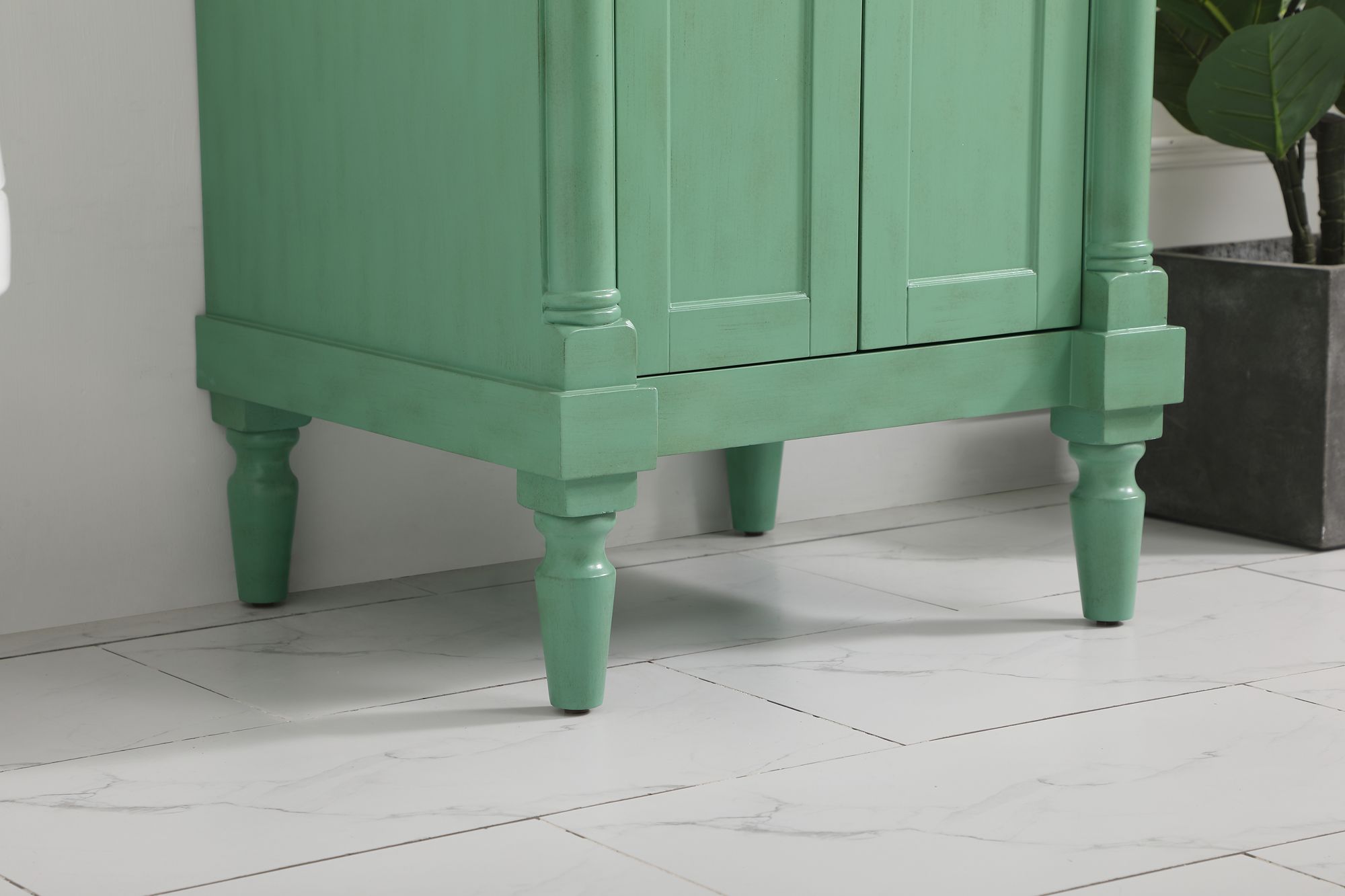 Elegant Lexington 24 In. Bathroom Vanity In Mint