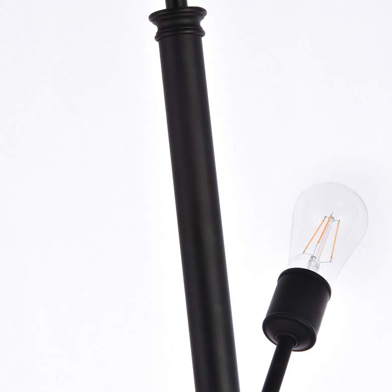 Image 6 Elegant Lighting Axel 27" Wide 10-Light Black Finish Modern Pendant more views