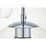 5_Elegant Lighting Baxter 41 3/4" Wide 5-Light Glass and Chrome Pendant more views