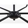 6_Elegant Lighting Cohen 42" Wide Black 6-Light Chandelier more views