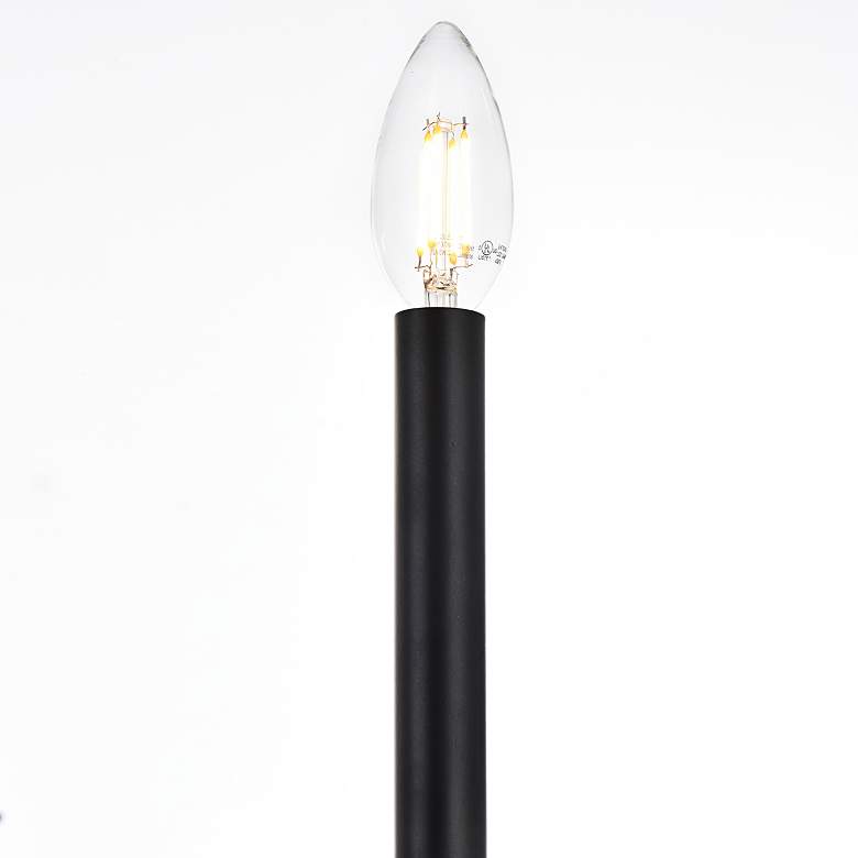 Image 7 Elegant Lighting Cohen 42" Wide Black 6-Light Chandelier more views