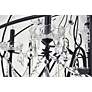 7_Elegant Lighting Cordelia 43 1/2" Black Crystal 12-Light Chandelier more views