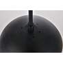 6_Elegant Lighting Eclipse 18" 5-Light Black and White Globe Pendant more views
