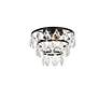 4_Elegant Lighting Ella 10" Black Finish Tiered Crystal Ceiling Light more views