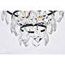 5_Elegant Lighting Ella 10" Black Finish Tiered Crystal Ceiling Light more views