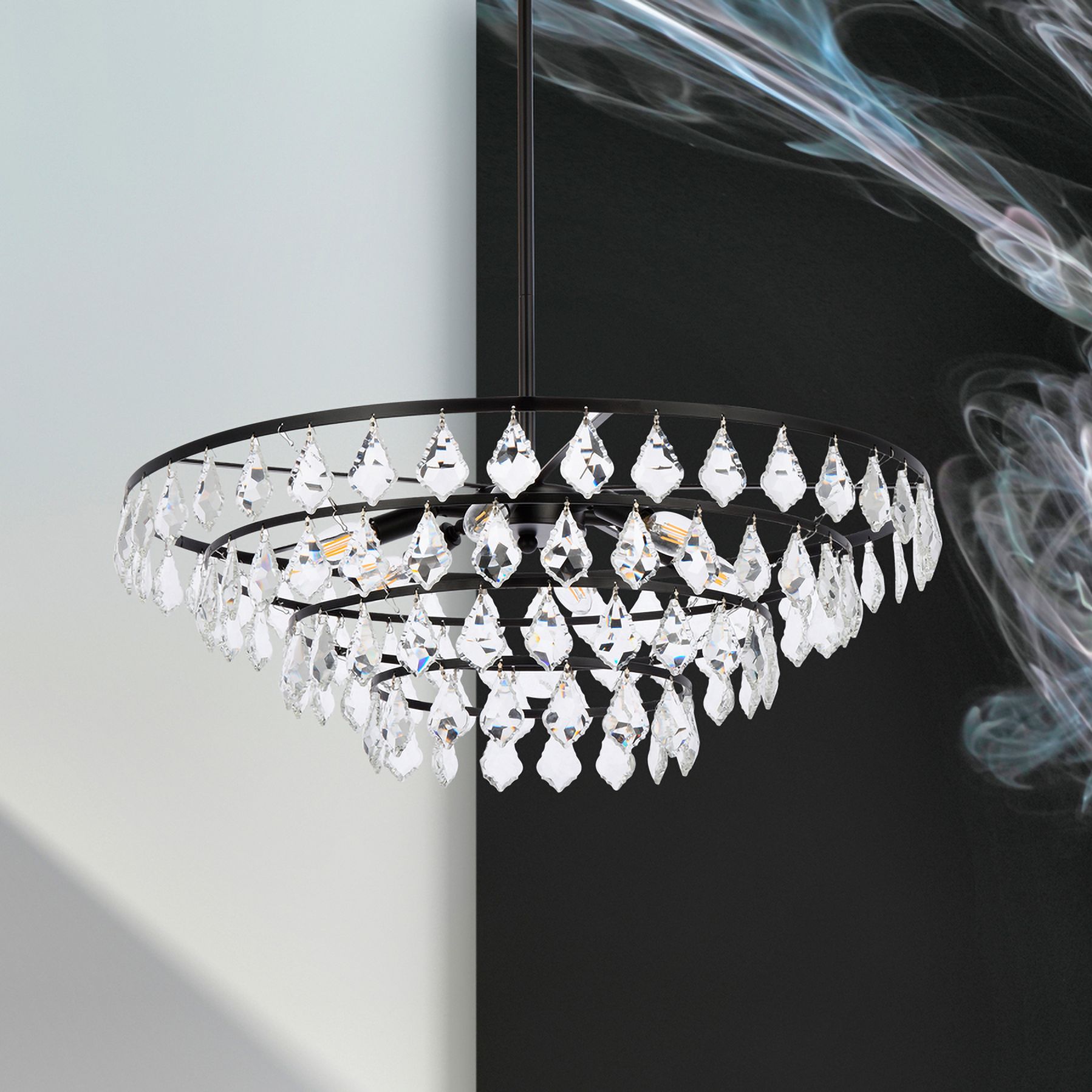 Elegant Lighting Ella Black Collection