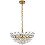 2_Elegant Lighting Emilia 18" Brass and Crystal Modern Pendant