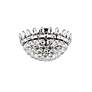 5_Elegant Lighting Emilia 20" Wide Black Finish Crystal Ceiling Light more views