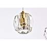7_Elegant Lighting Eren 28" 3-Light Modern Multi-Light Crystal Pendant more views