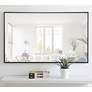 1_Elegant Lighting Eternity 40" x 24" Black Frame Rectangle Mirror