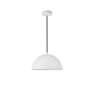 4_Elegant Lighting Forte 14 3/4" Wide White Modern Dome Pendant more views