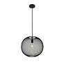 Thumbnail4 of Elegant Lighting Keller 15" Wide Black Mesh Modern Pendant more views