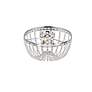 4_Elegant Lighting Kylie 14" Chrome and Crystal Ceiling Light more views