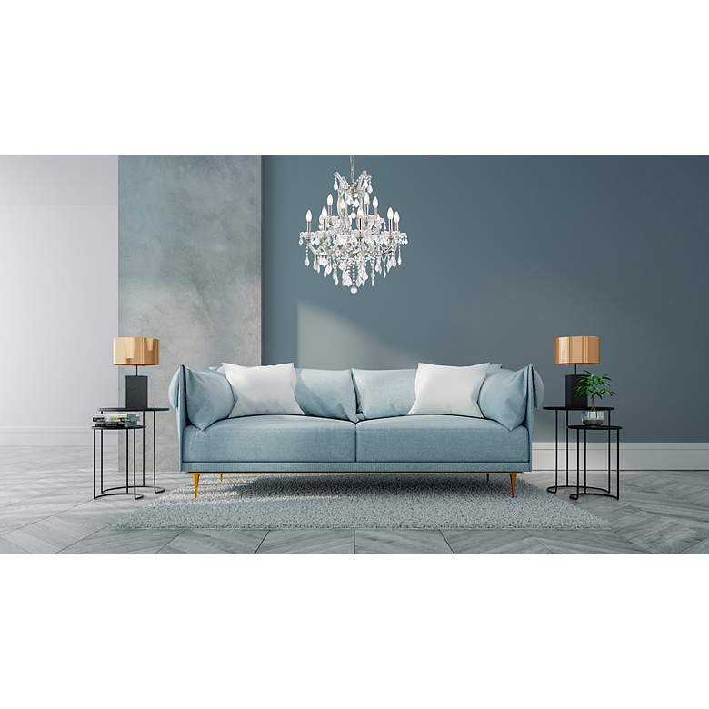 Image 3 Elegant Lighting Maria Theresa 27" Wide 13 Light Crystal Chandelier more views