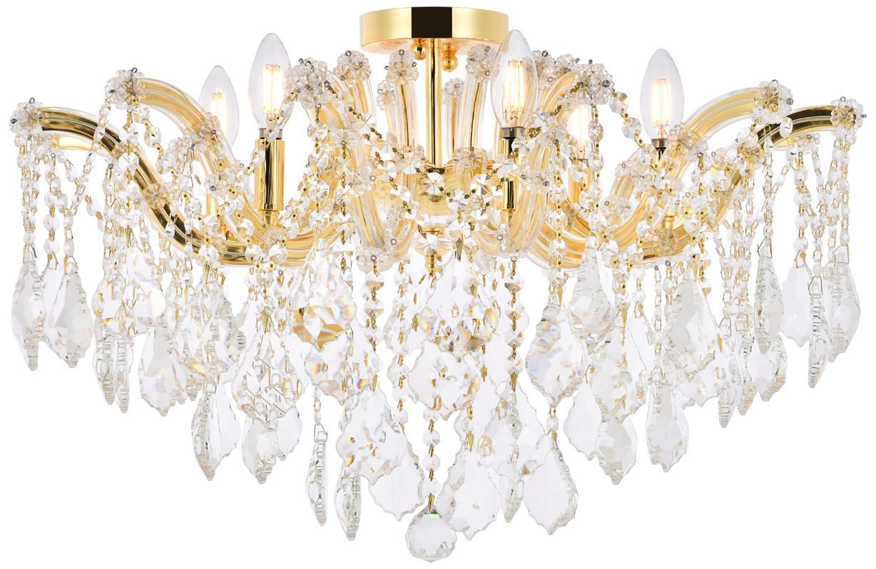 Elegant Lighting Maria Theresa Gold Collection