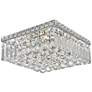 2_Elegant Lighting Maxime 12" Chrome and Clear Crystal Ceiling Light