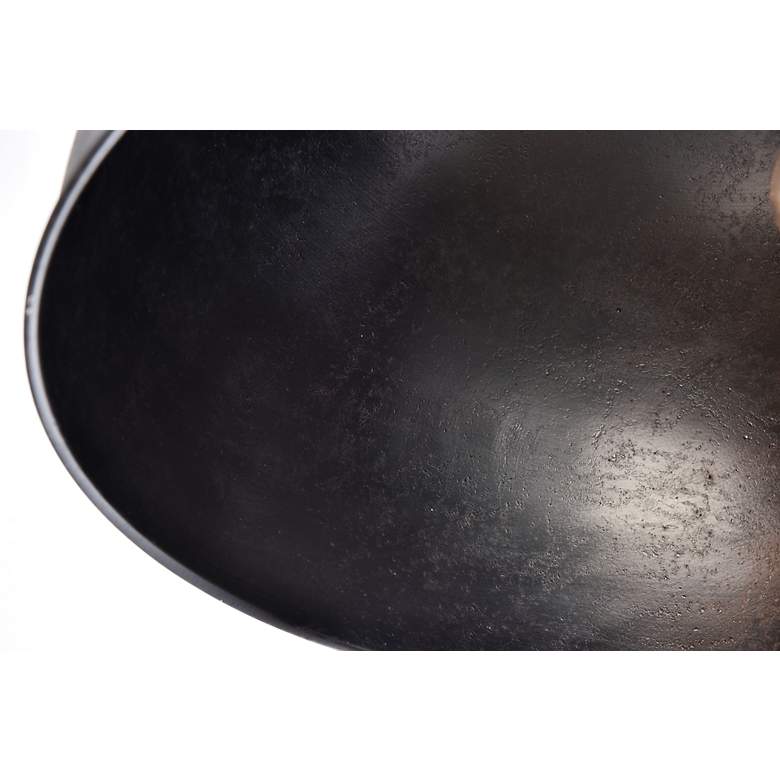 Image 7 Elegant Lighting Merce 20" Wide Modern Black Dome Pendant more views