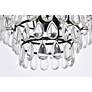 6_Elegant Lighting Mila 14" Wide Black and Crystal 3-Light Pendant more views