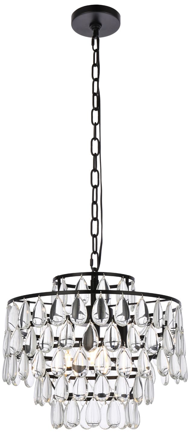 Elegant Lighting Mila Black Collection